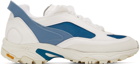 Our Legacy White & Blue Splinter Sneakers