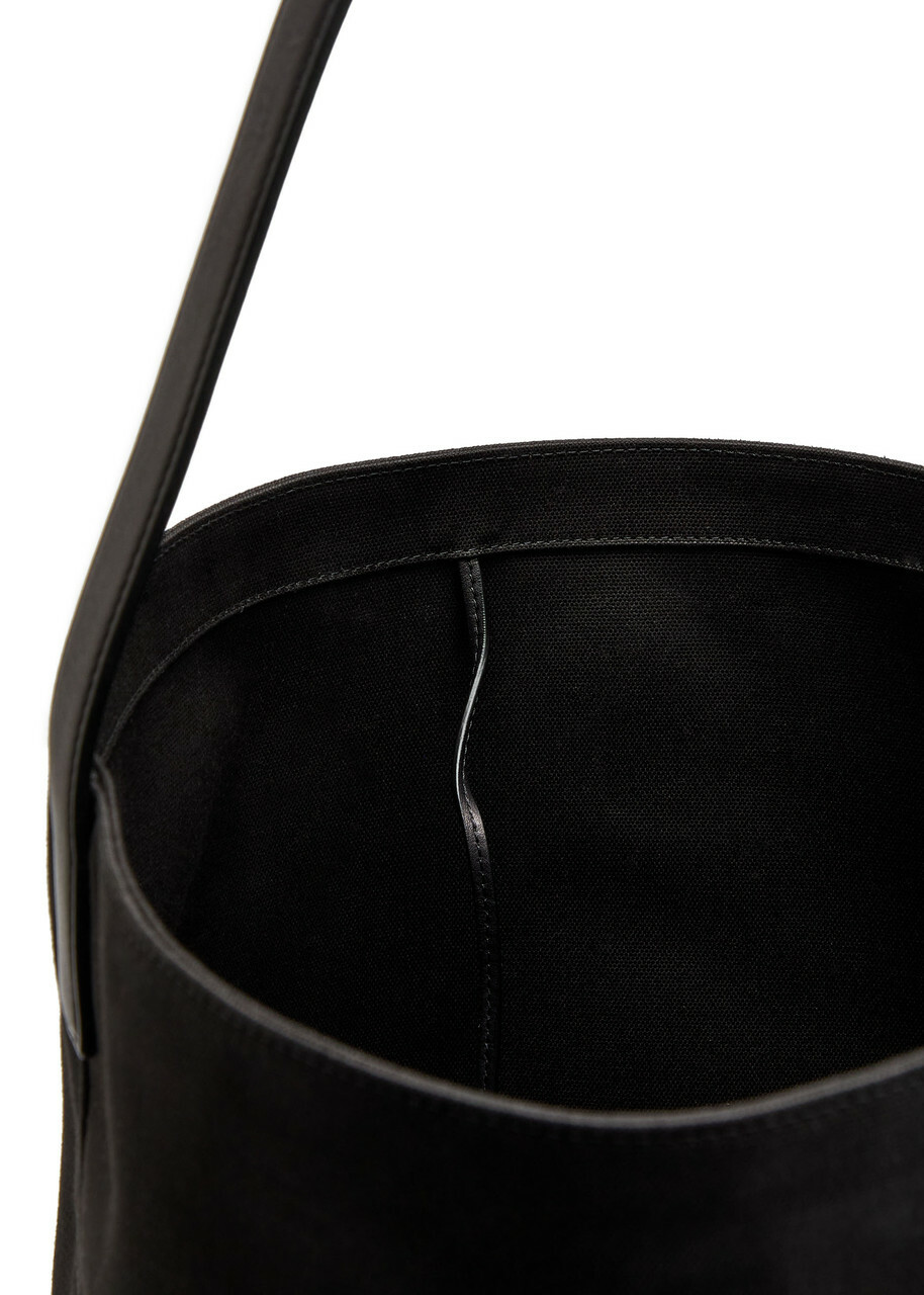 The Row Park Large Canvas Tote - Black - One Size