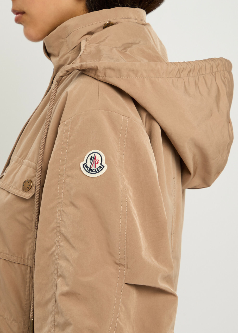 Moncler Nantes Shell Parka Beige Moncler