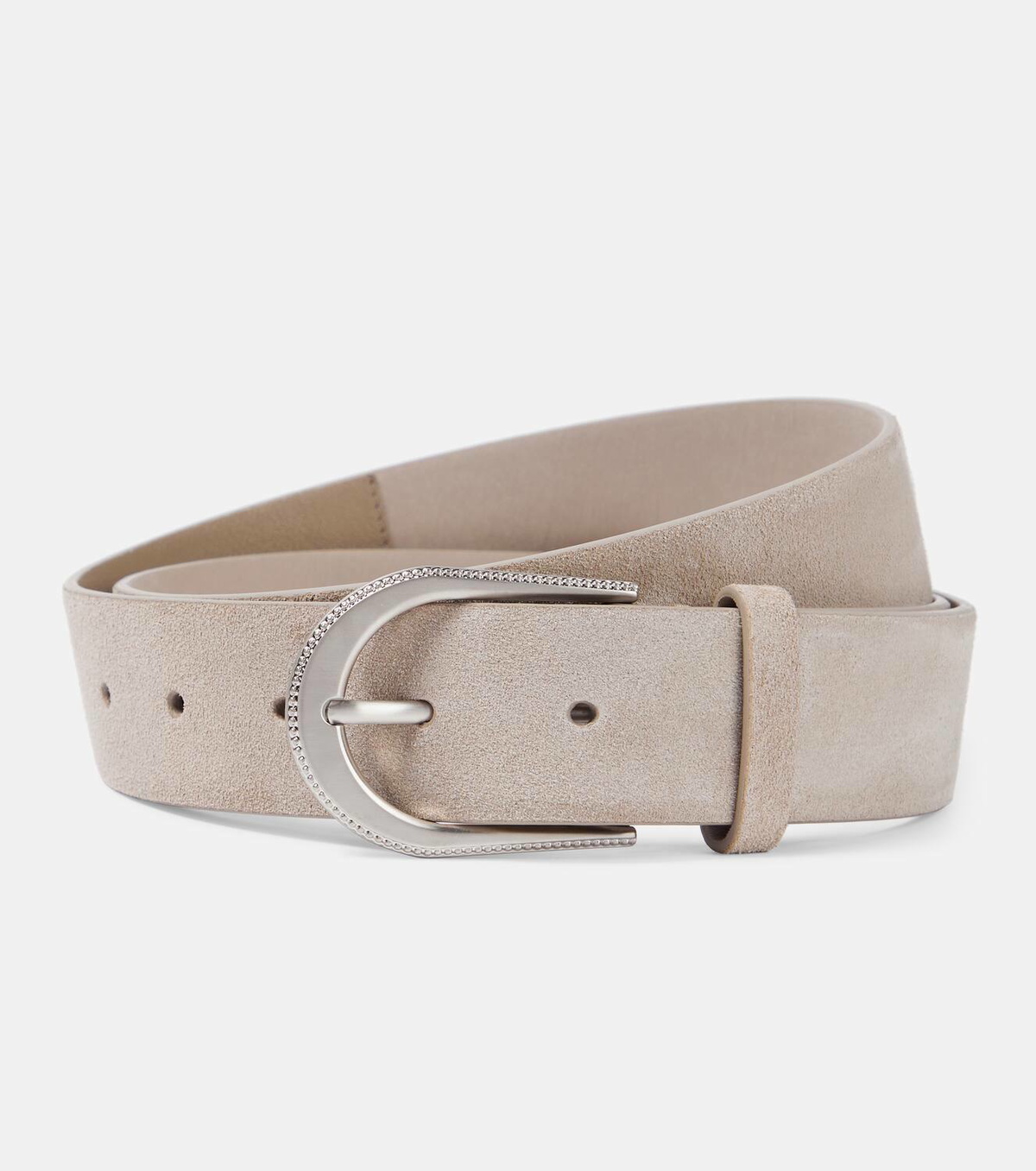 Brunello Cucinelli Suede belt Brunello Cucinelli