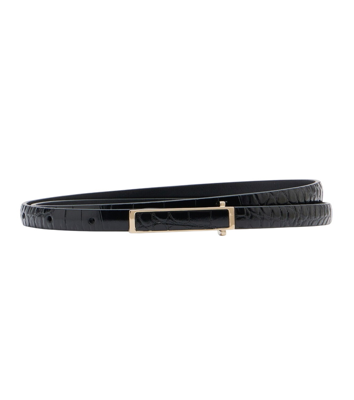 Photo: Tom Ford Croc-effect patent leather belt