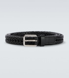 Tom Ford Braided leather belt