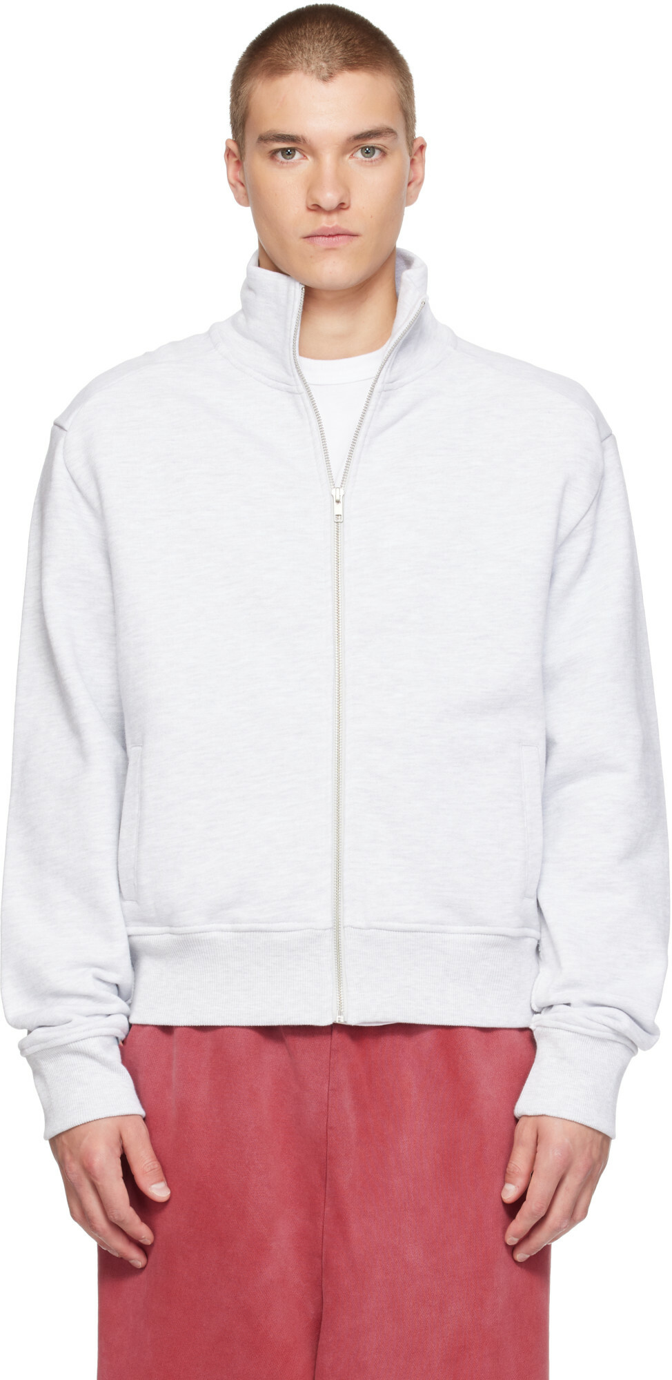 Entire Studios Gray Standard Track Jacket