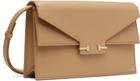TOM FORD Beige Supple Grain Leather Aube Mini Bag