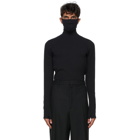 Balenciaga Black Mask Turtleneck