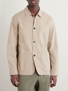 Portuguese Flannel - Cotton-Twill Chore Jacket - Neutrals