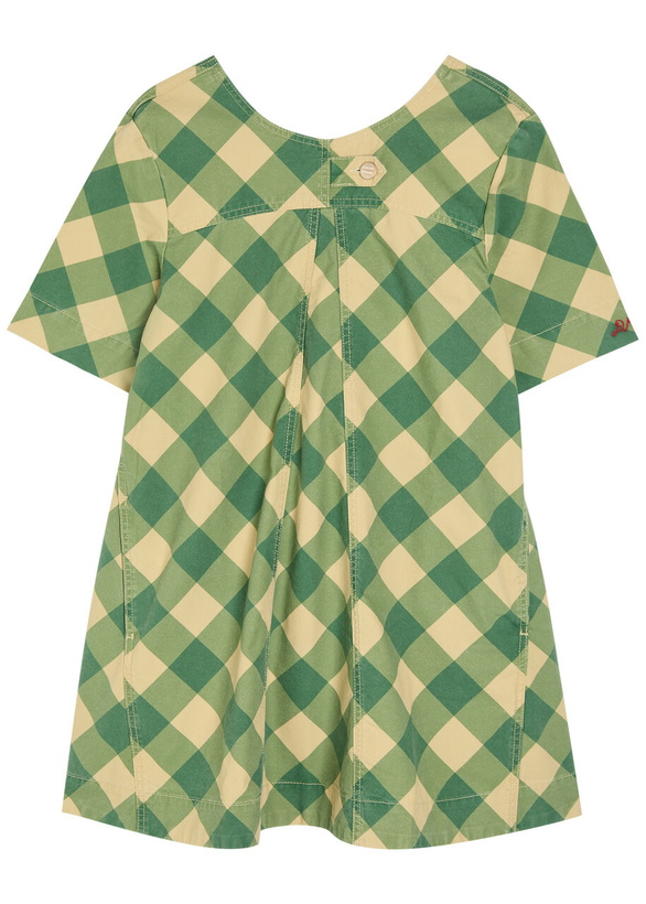 Photo: Damson Madder Bridget Reversible Cotton Mini Dress Multicoloured