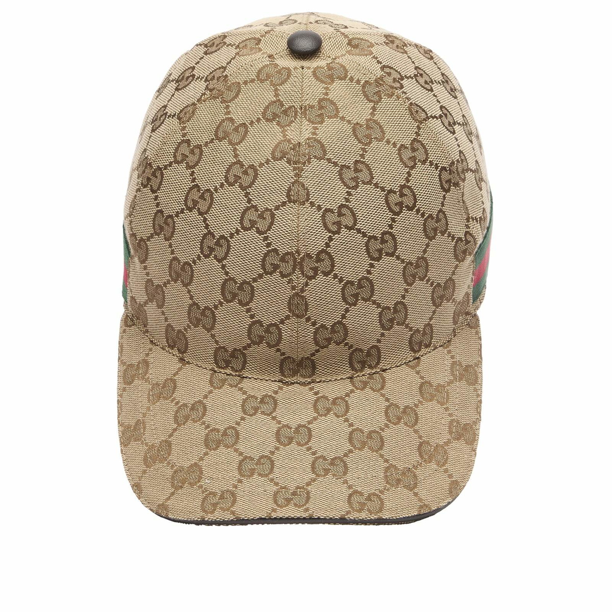 Gucci Men's GG Logo Baseball Cap in Beige