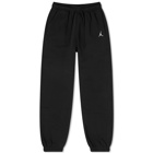 Air Jordan Women's Brooklyn Fleece Pant in Black