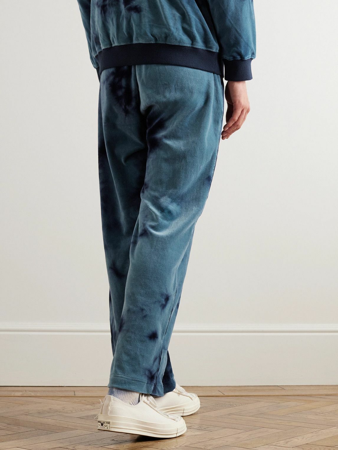 Blue Blue Japan - Kagozome Straight-Leg Tie-Dyed Cotton