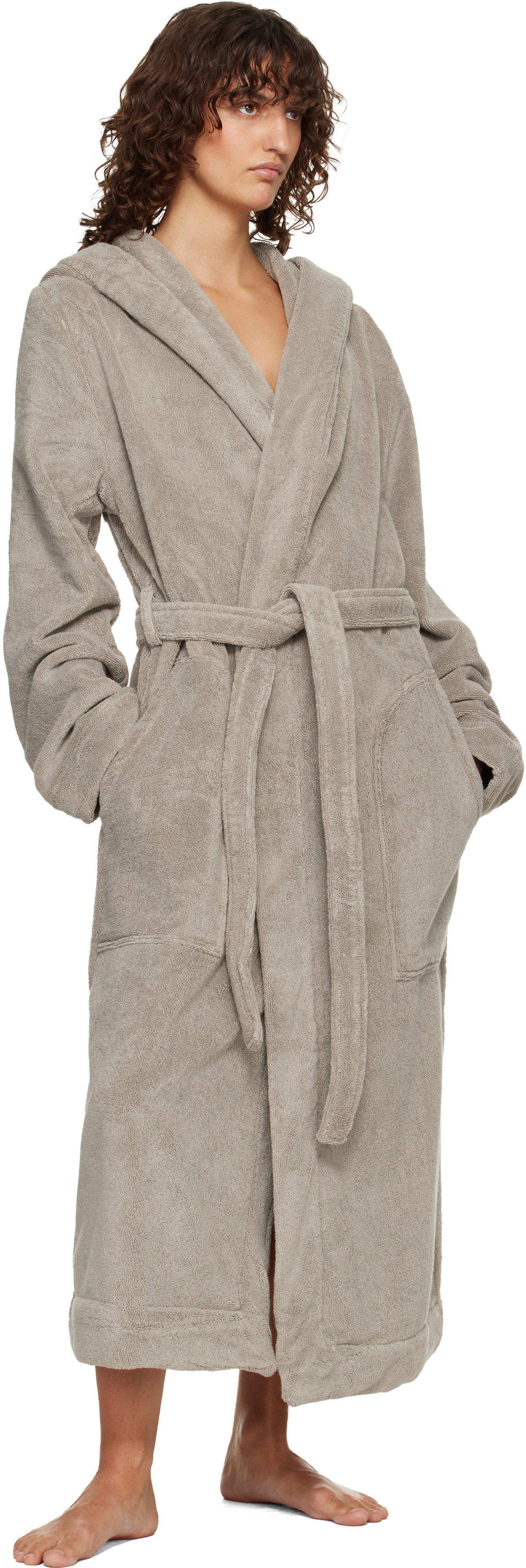 Rick Owens Off-White Temple Pentagram Bathrobe
