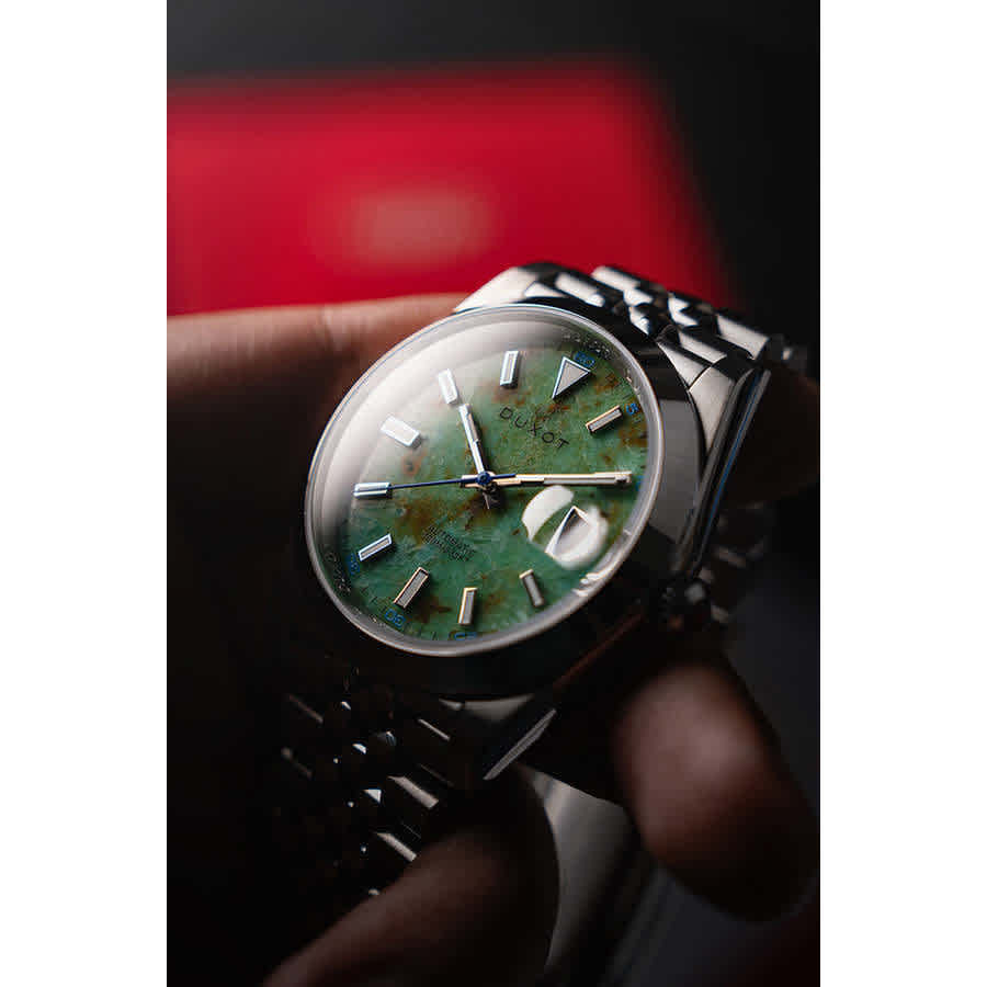 Duxot Vezeto Automatic Green Dial Mens Watch DX-2061-55 Duxot