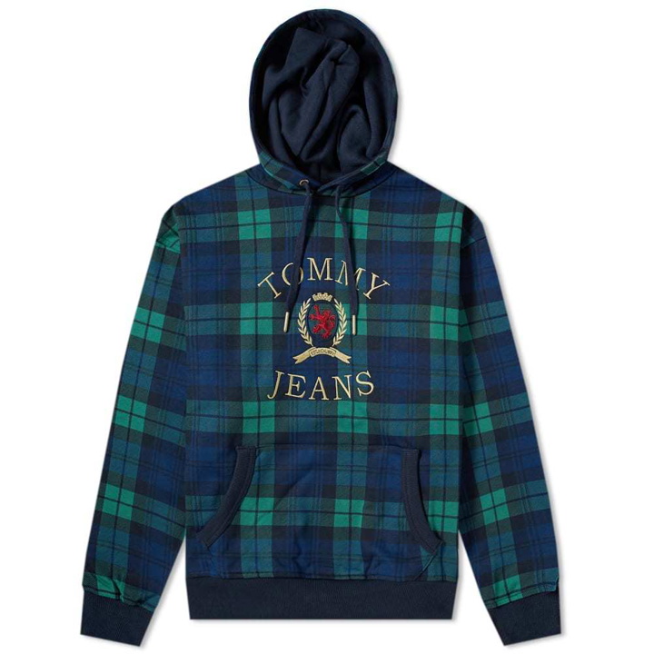 Photo: Tommy Jeans 6.0 Plaid Crest Hoody M31