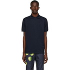 Paul Smith 50th Anniversary Navy Apple Charm Button Polo