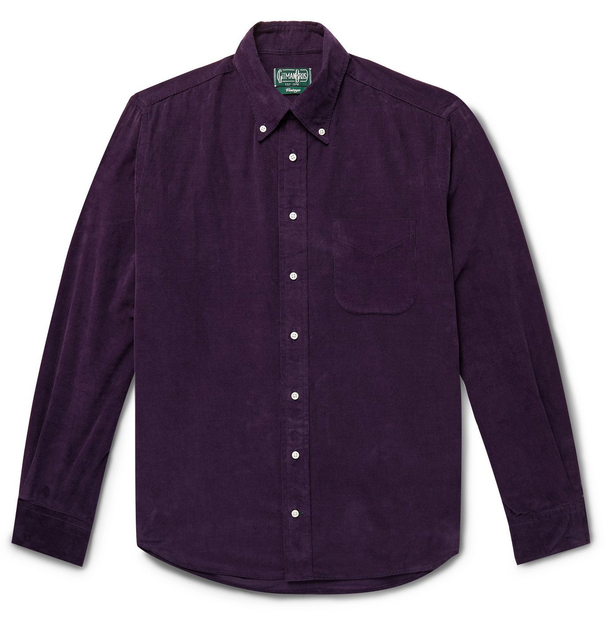 Purple clearance cord shirt