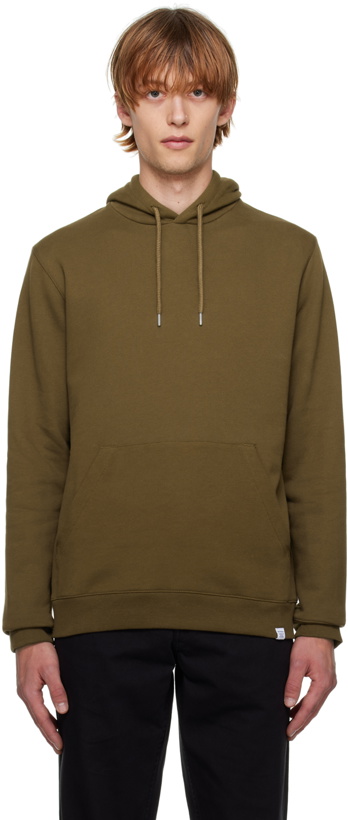 Photo: NORSE PROJECTS Khaki Vagn Classic Hoodie