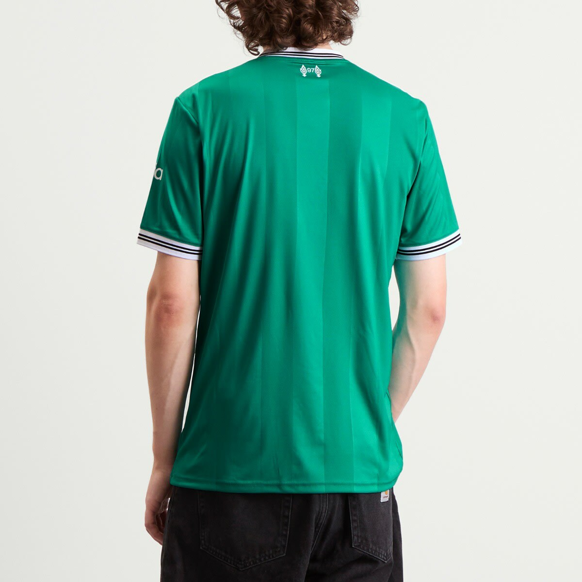 Adidas Liverpool FC 25/26 3rd Jersey Top in Sea Green