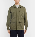 Universal Works - Cotton-Twill Shirt Jacket - Army green