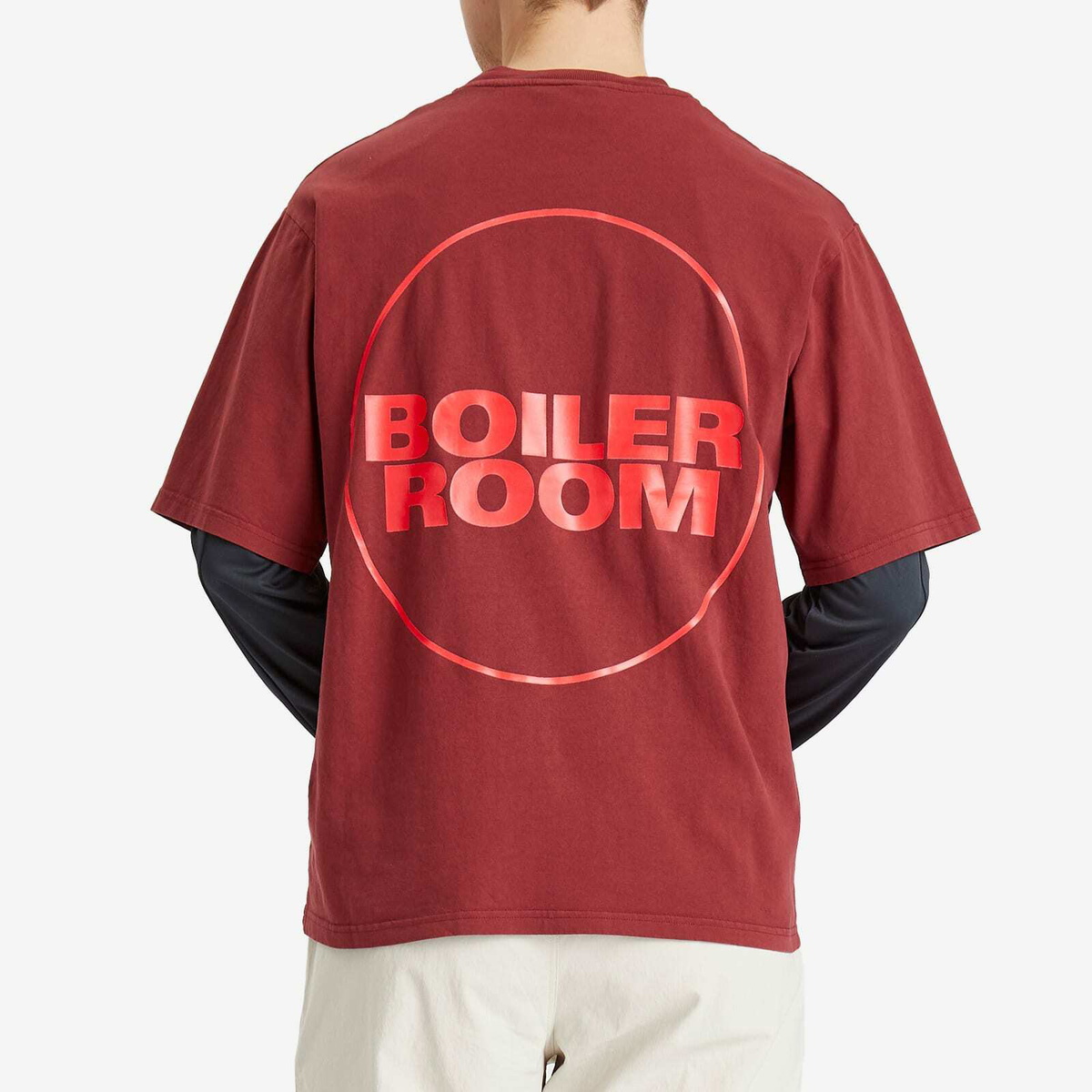 Boiler Room Men's Core T-Shirt in Oxblood