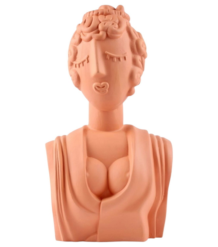 Photo: Seletti Magna Graecia Poppea terracotta decorative object by Antonio Aricò