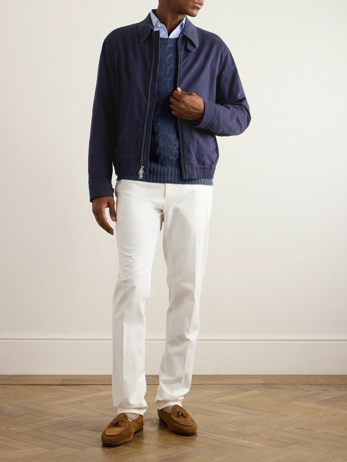 Ralph Lauren Purple label - Laurence Cotton-Blend Drill Jacket
