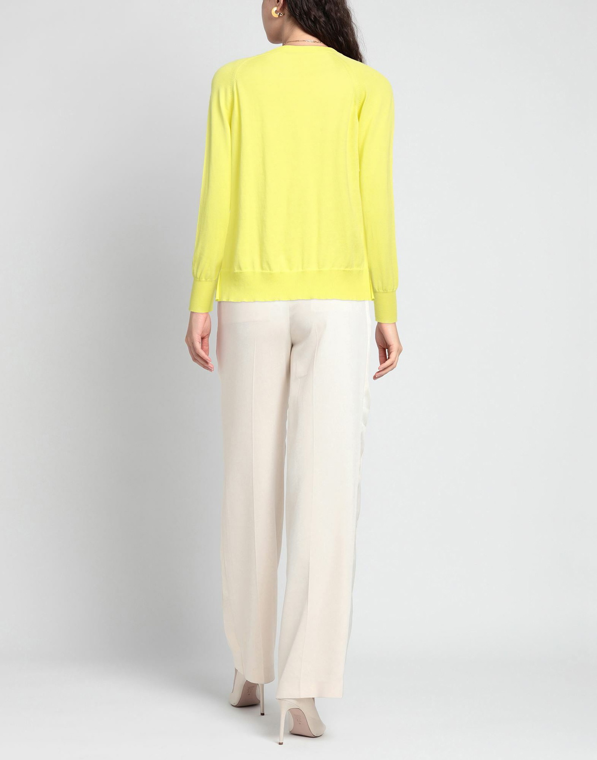 Jucca Womens Sweater in Yellow
