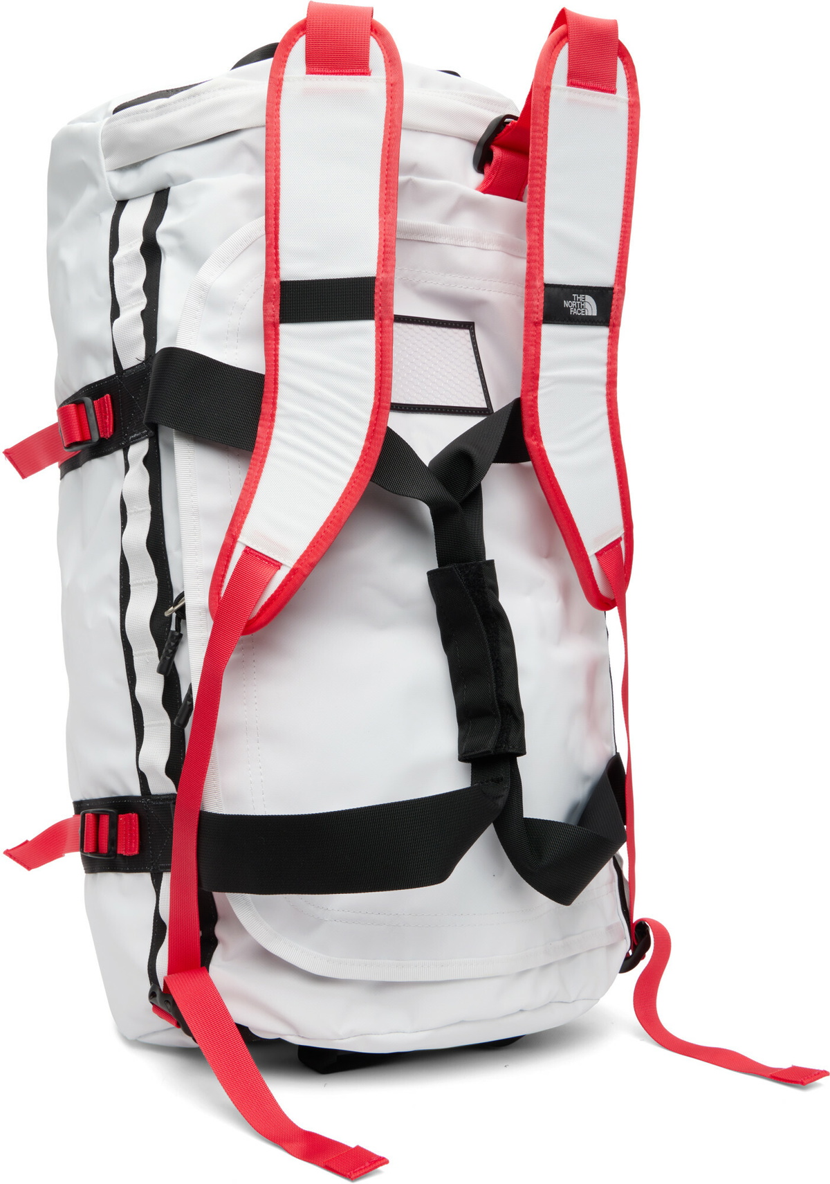 The North Face White Base Camp M Convertible Duffle Bag