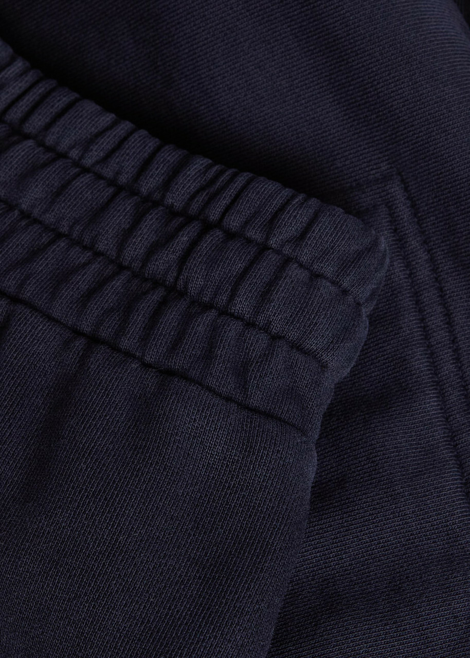 Citizens OF Humanity Viveene Turn-up Cotton Shorts Navy
