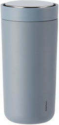 Stelton Blue To Go Click Cup, 400 mL