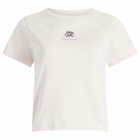 House Of Sunny Women's Im Just A Girl Baby T-Shirt in Blush