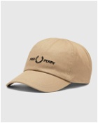 Fred Perry Graphic Brended Twill Cap Brown - Mens - Caps