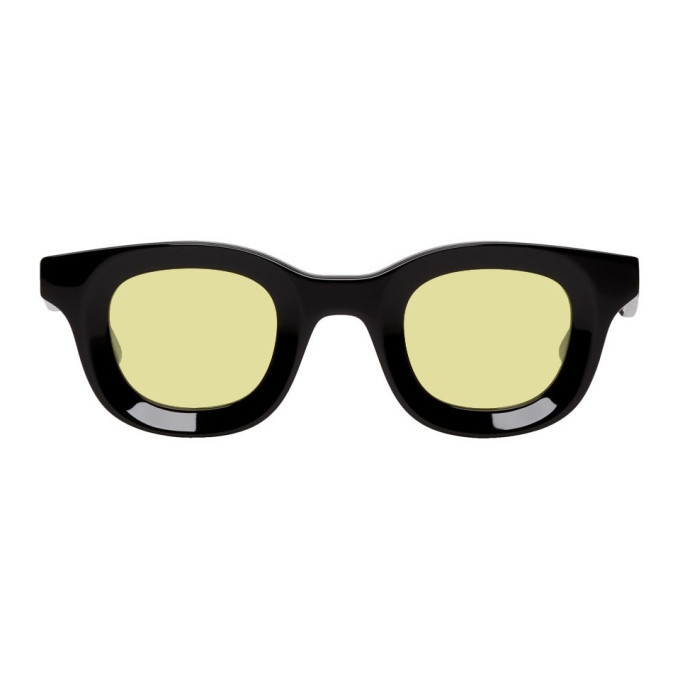 Photo: Rhude Black and Yellow Thierry Lasry Edition Rhodeo Sunglasses