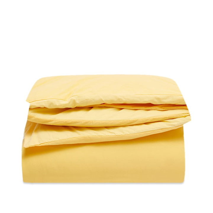 Photo: HAY Duo Double Duvet Cover in Golden Yellow