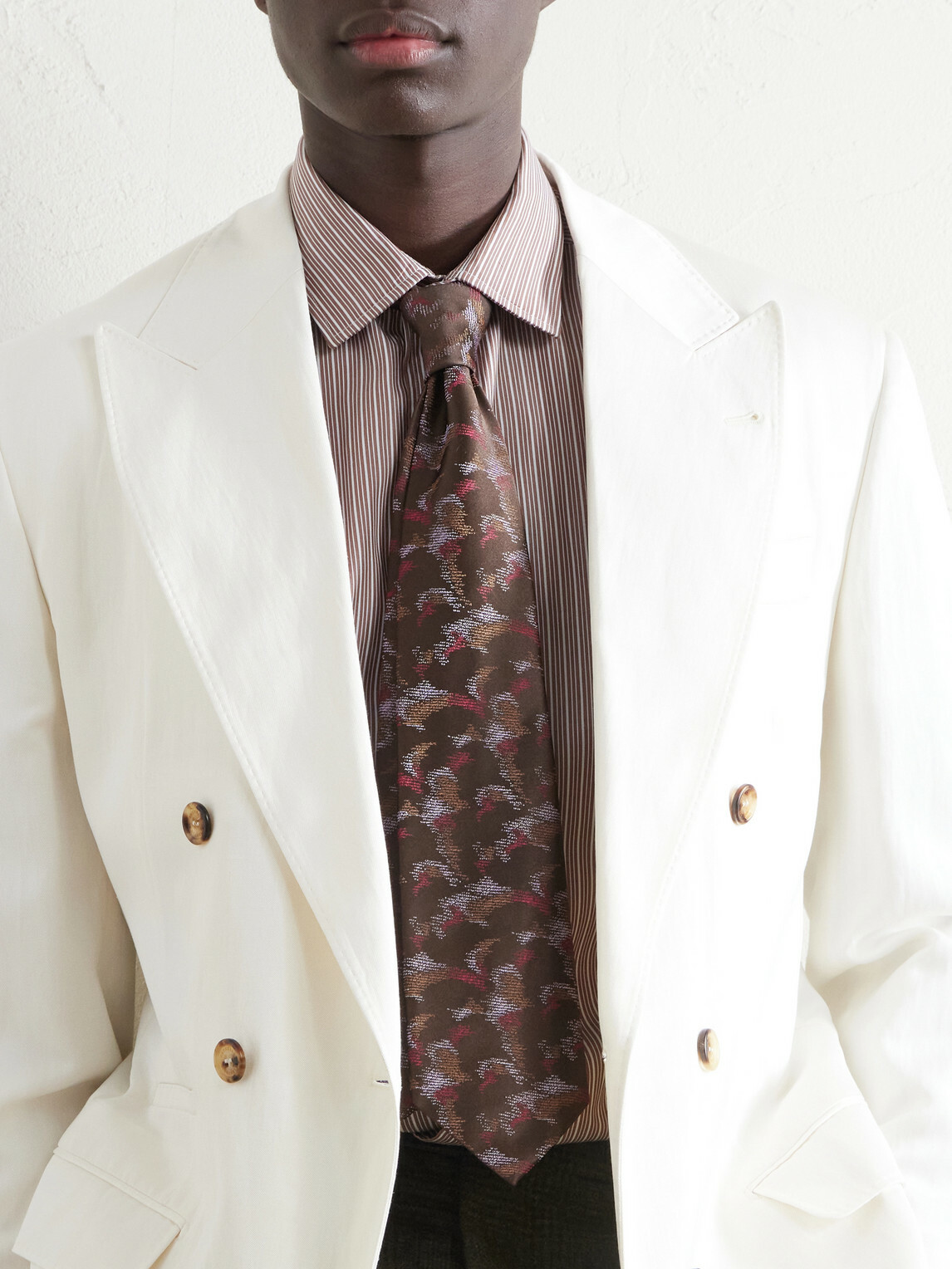 Charvet - 8.5cm Silk-Jacquard Tie