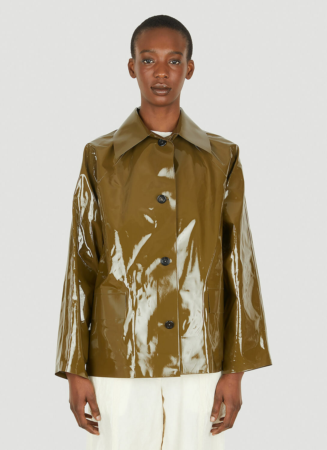 KASSL Editions Original Hip Lacquer Jacket
