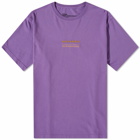 Maharishi Men's MILTYPE Embroidery Logo T-Shirt in Purple