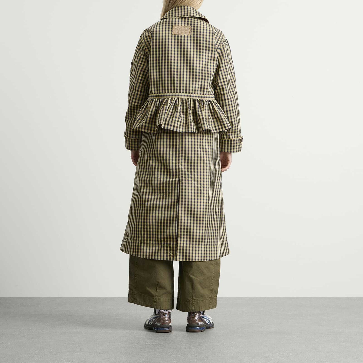 Damson Madder Women's Myrtle Trench Coat in Navy