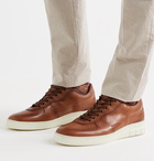 Dunhill - Duke Leather Sneakers - Brown