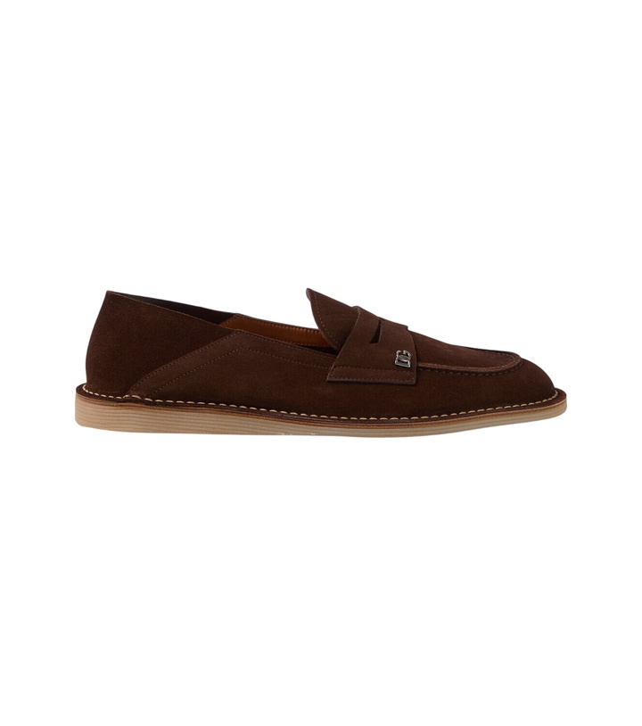 Photo: Dolce&Gabbana New Florio Ideal suede loafers