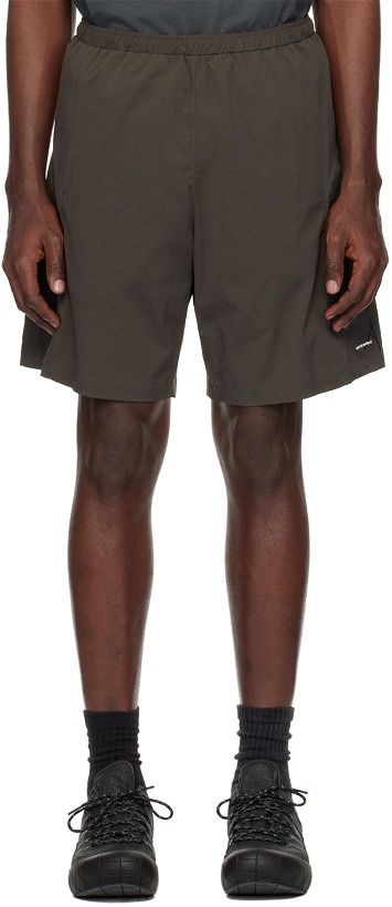 Photo: AFFXWRKS Brown Flex Shorts