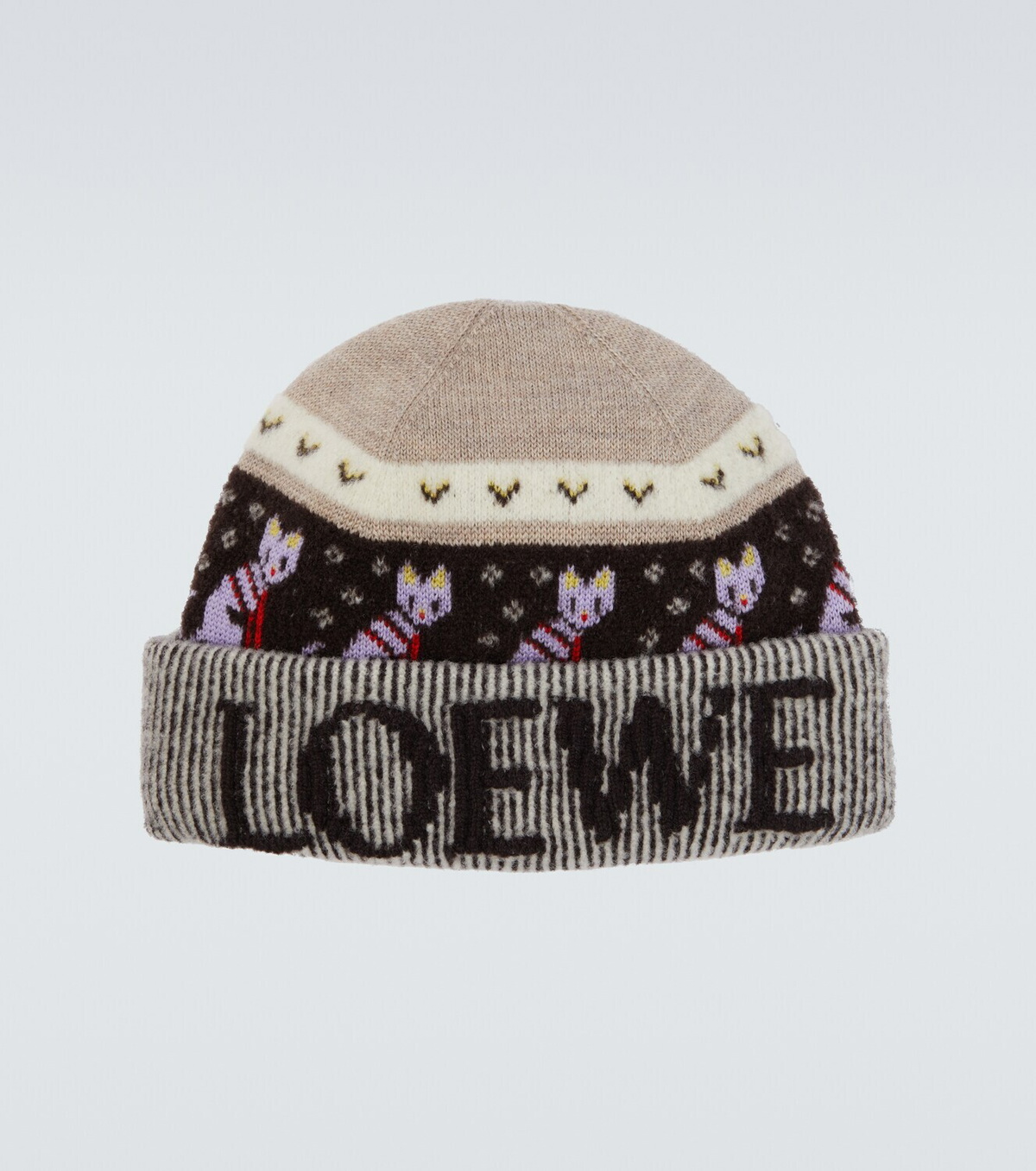 Loewe x Louis Wain wool-blend beanie