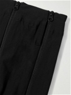 POST ARCHIVE FACTION - 5.1 Straight-Leg Zip-Detailed Shell Trousers - Black