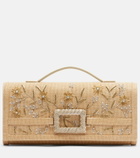 Roger Vivier Belle Vivier Small embroidered top-handle bag