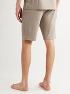 HANRO - Jersey Drawstring Shorts - Brown
