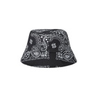 MC2 Saint Barth Cotton Bucket Hat With Front Embroidery And Bandanna Pattern