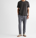 Massimo Alba - Panarea Garment-Dyed Cotton-Jersey T-Shirt - Gray