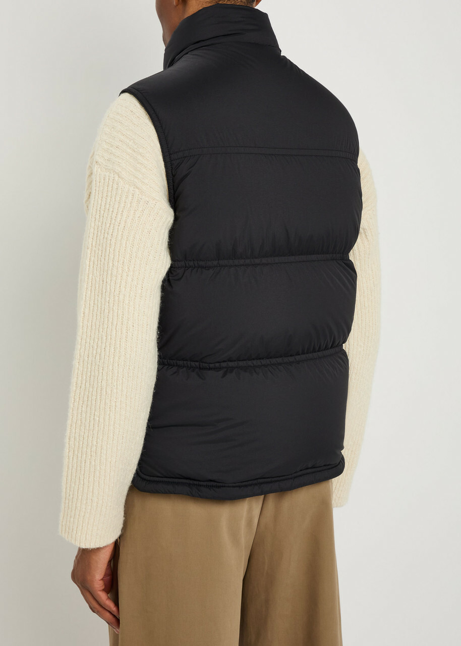 サイズ 3 MONCLER GRENOBLE NANTAUX GILET MONCLER GRENOBLE Logo Nantaux Padded Down Gilet Black