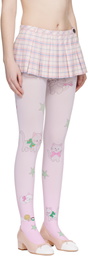 Sandy Liang Pink Franc Skort
