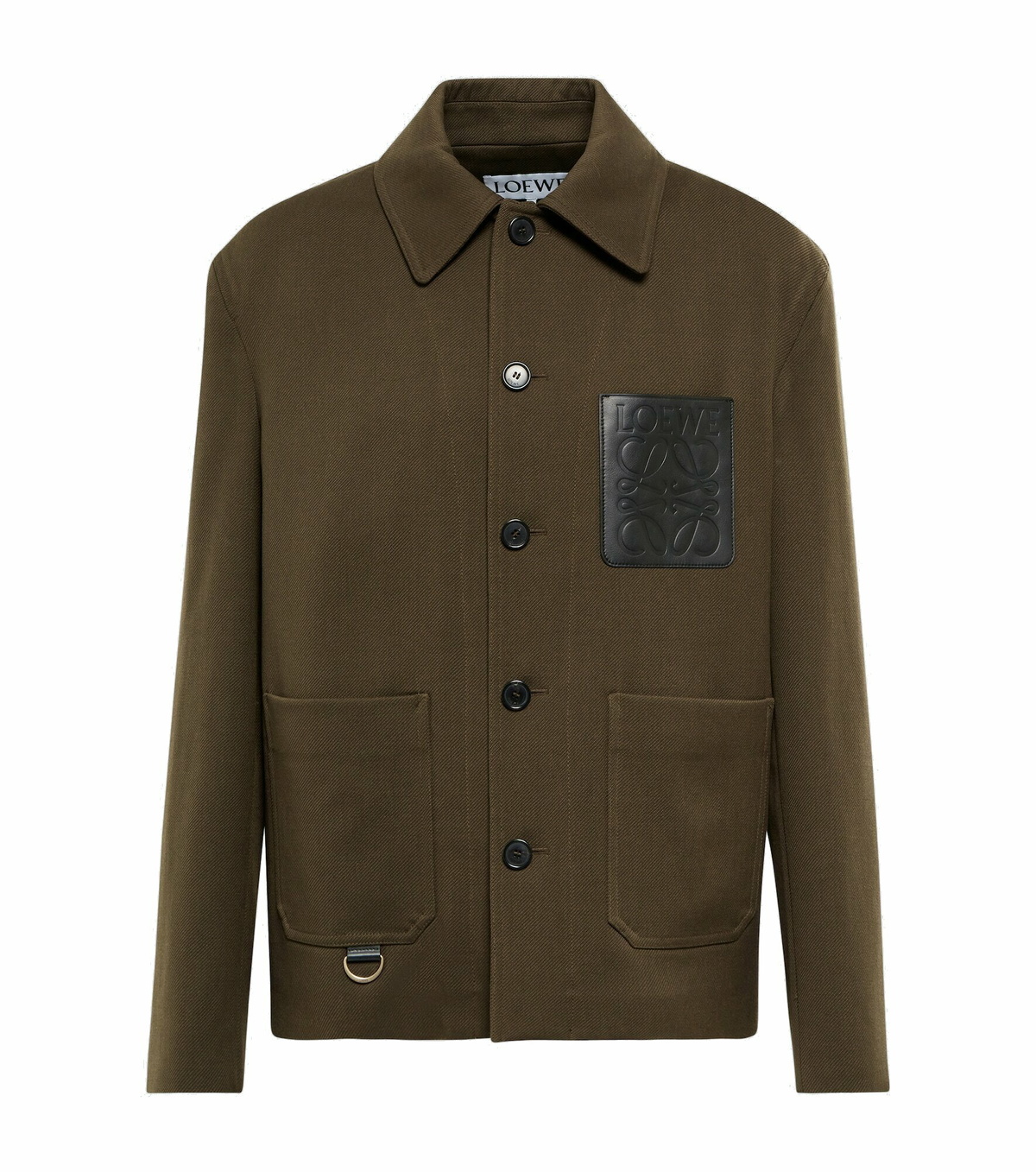 Loewe - Anagram wool twill jacket Loewe