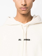 JIL SANDER - Logo Cotton Hoodie